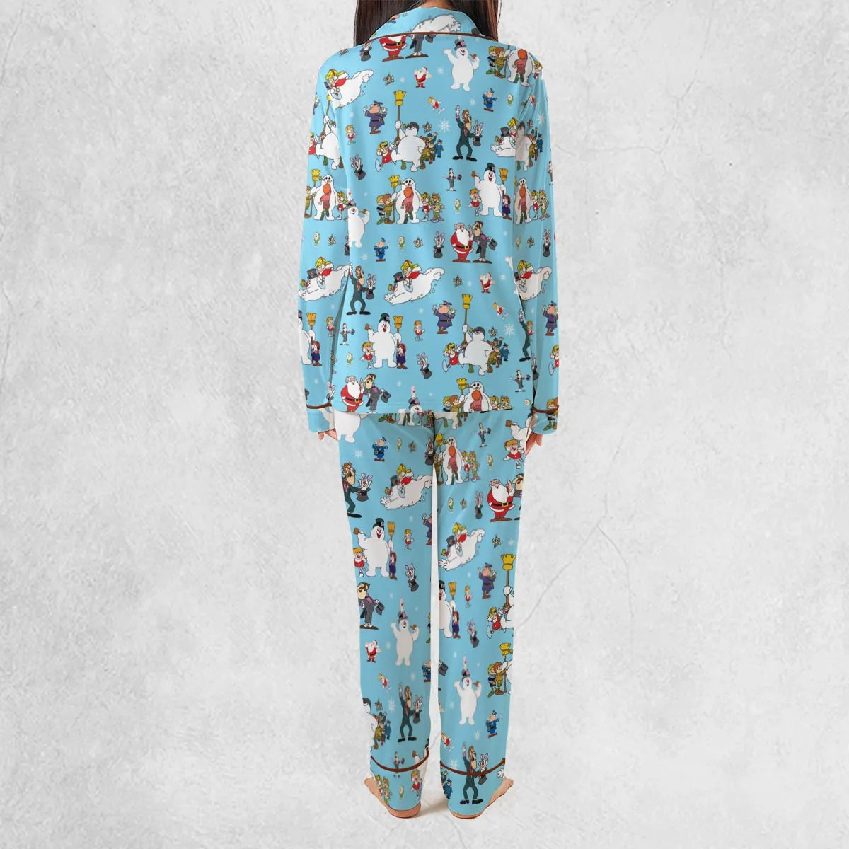 Cast Frosty The Snowman Pajamas Set