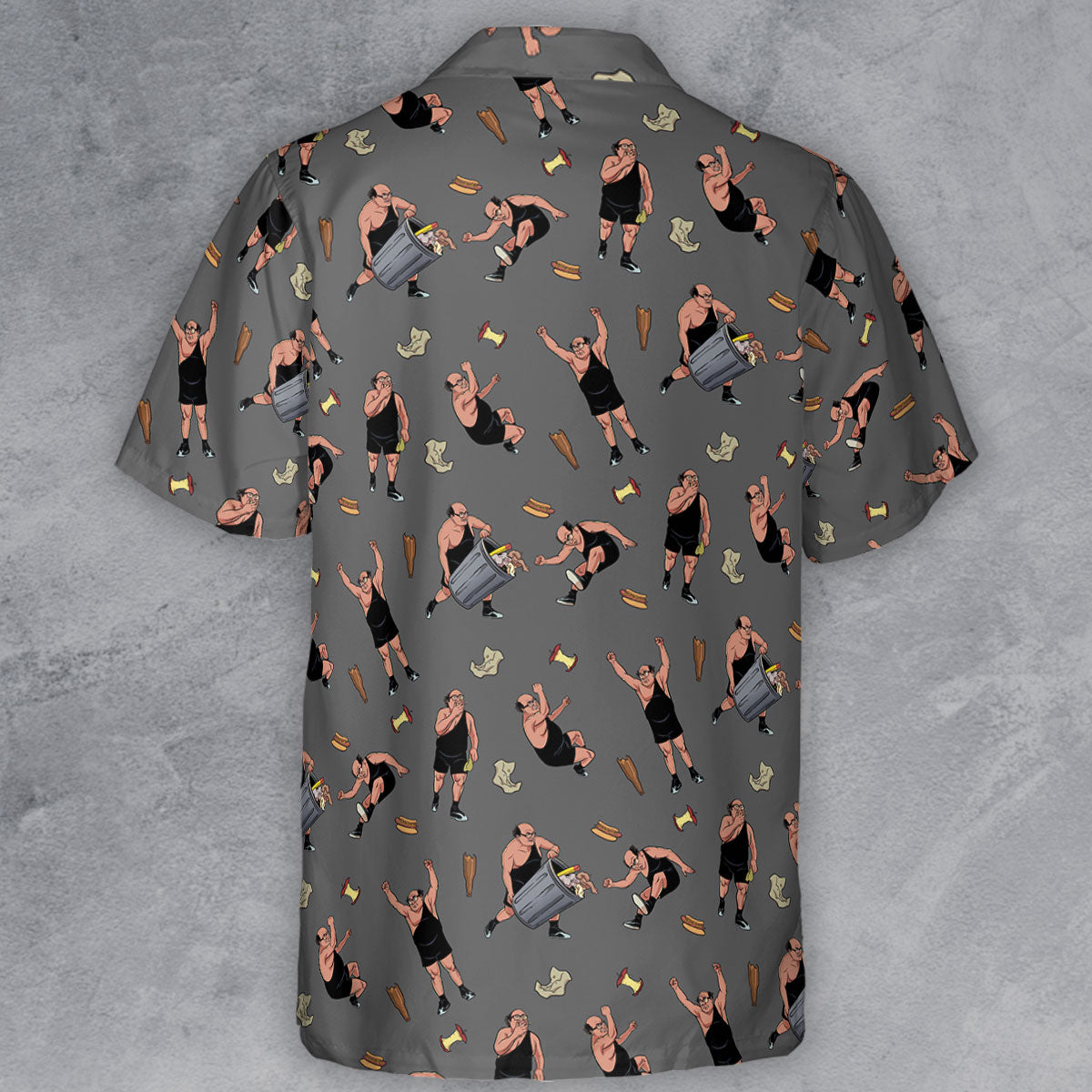 The Trashman It's Always Sunny in Philadelphia Button Down Shirt