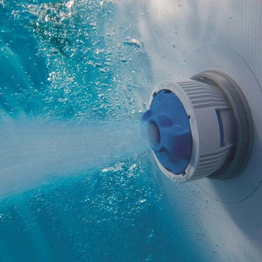 Bestway Power Steel 18 ft x 9 ft x 48 in Above Ground Pool Set - 1500-Gallon Filter Pump