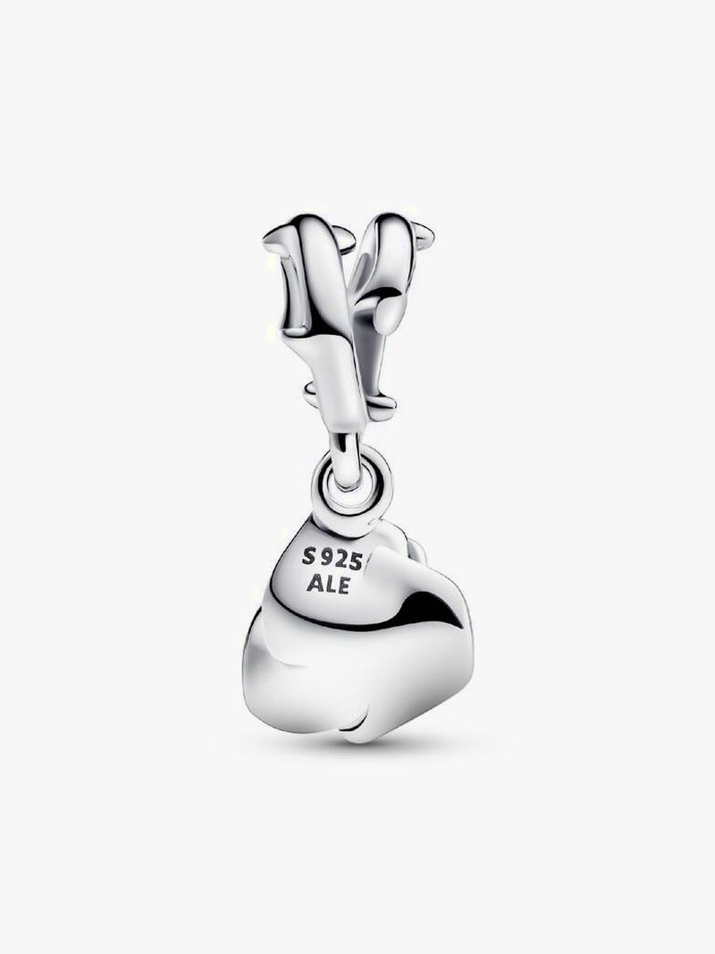 Sterling Silver Rose Dangle Charm