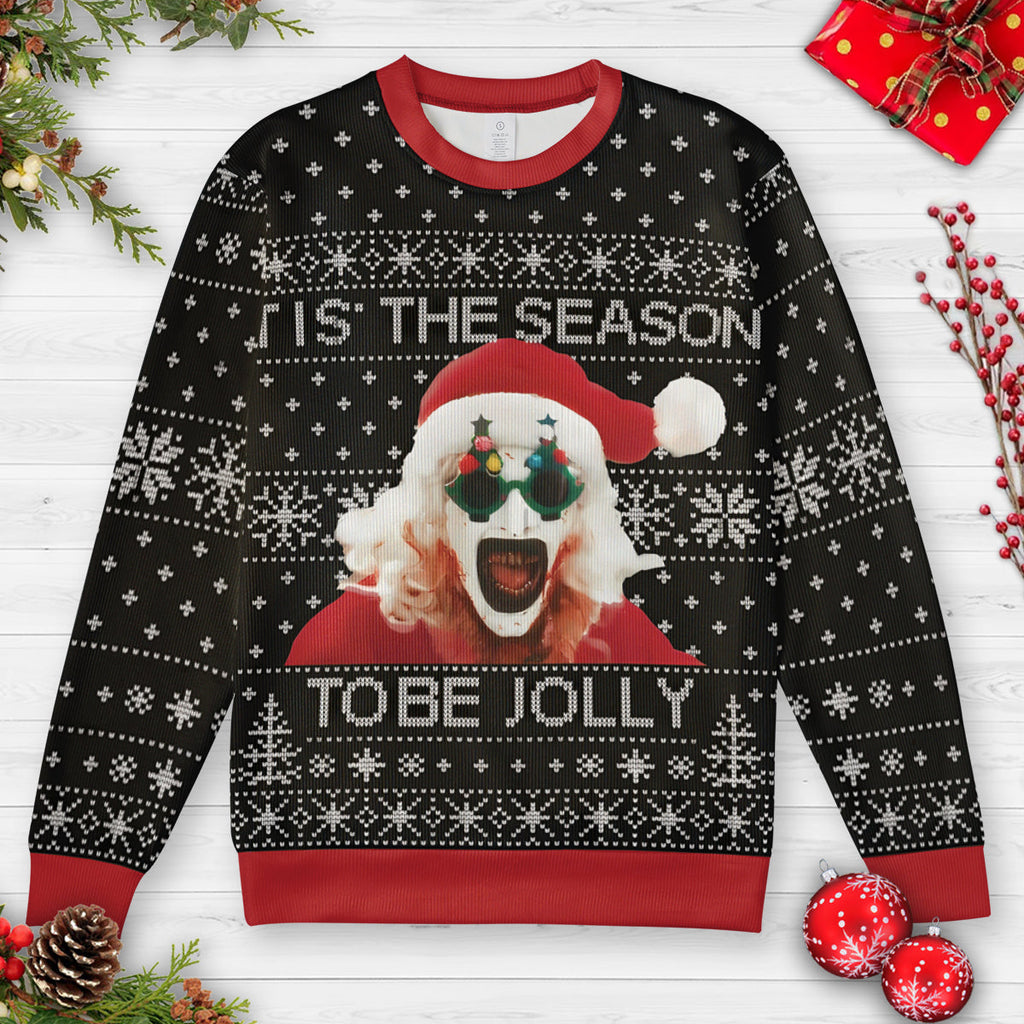Tis The Season To Be Jolly Ugly Christmas Sweatshirt