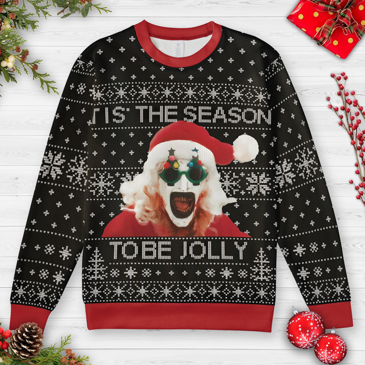 Tis The Season To Be Jolly Ugly Christmas Sweatshirt