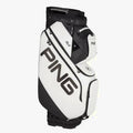 PING DLX Cart Bag, White, 15-Way Top, 15 Pockets - DLX