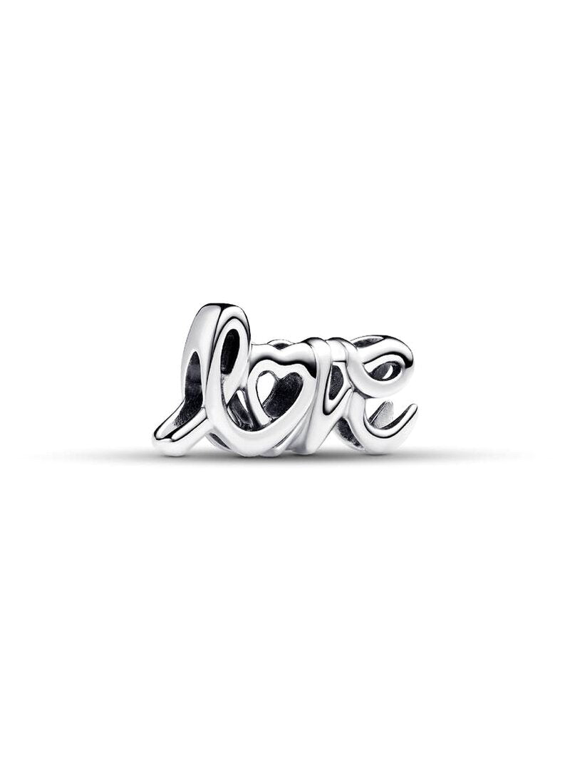 Red Heart, Keyhole and Script Charm Trio