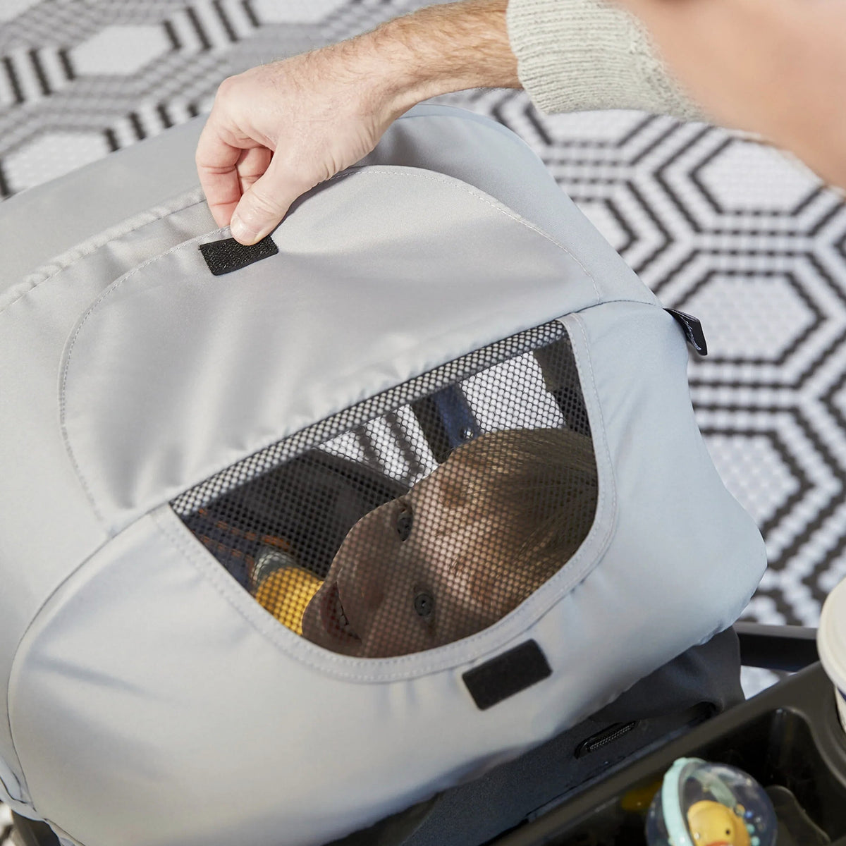 Safety 1st Grow And Go Sprint Modular Travel System Stroller With Rear-Facing Infant Car Seat - Bluestone