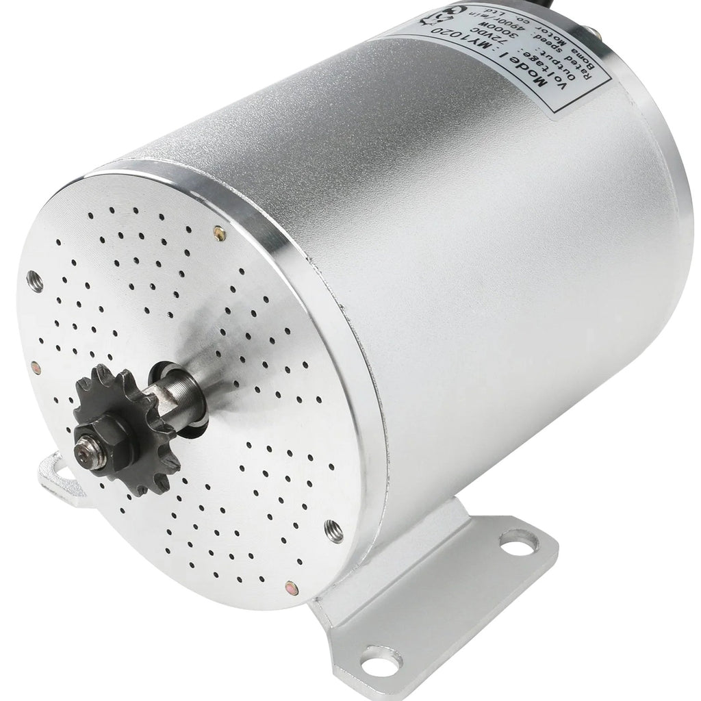 Boma 72V 3000W Brushless Motor Kit With Controller And Battery - MY1020
