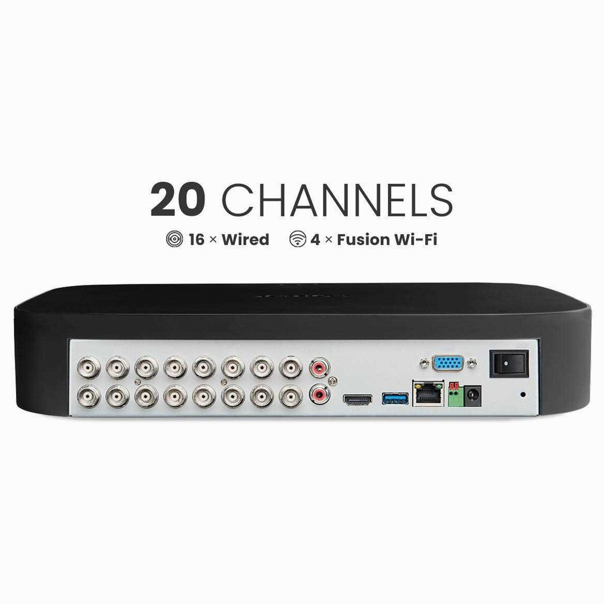 Lorex Fusion 4K 20-Channel 2TB Digital Video Recorder