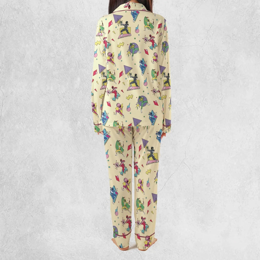Morphin Team Power Rangers Pajamas Set