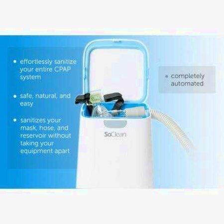 SoClean 2 CPAP Cleaner And Sanitizing Machine With ResMed AirSense 10 Adapter