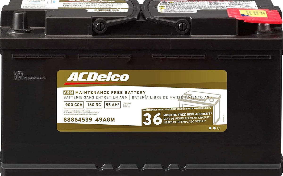 BCI Group 49 AGM Battery - Gold