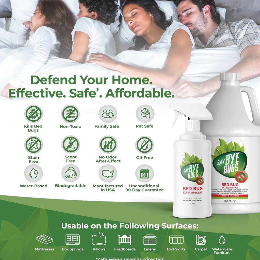 SayByeBugs Bed Bug Extermination Spray