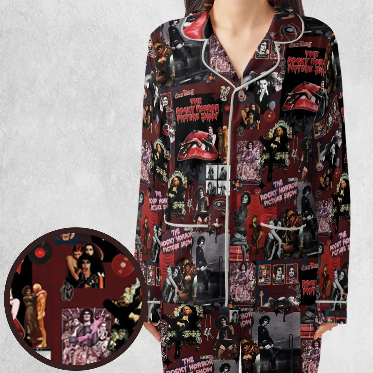 Frank-N-Furter The Rocky Horror Picture Show Pajamas Set