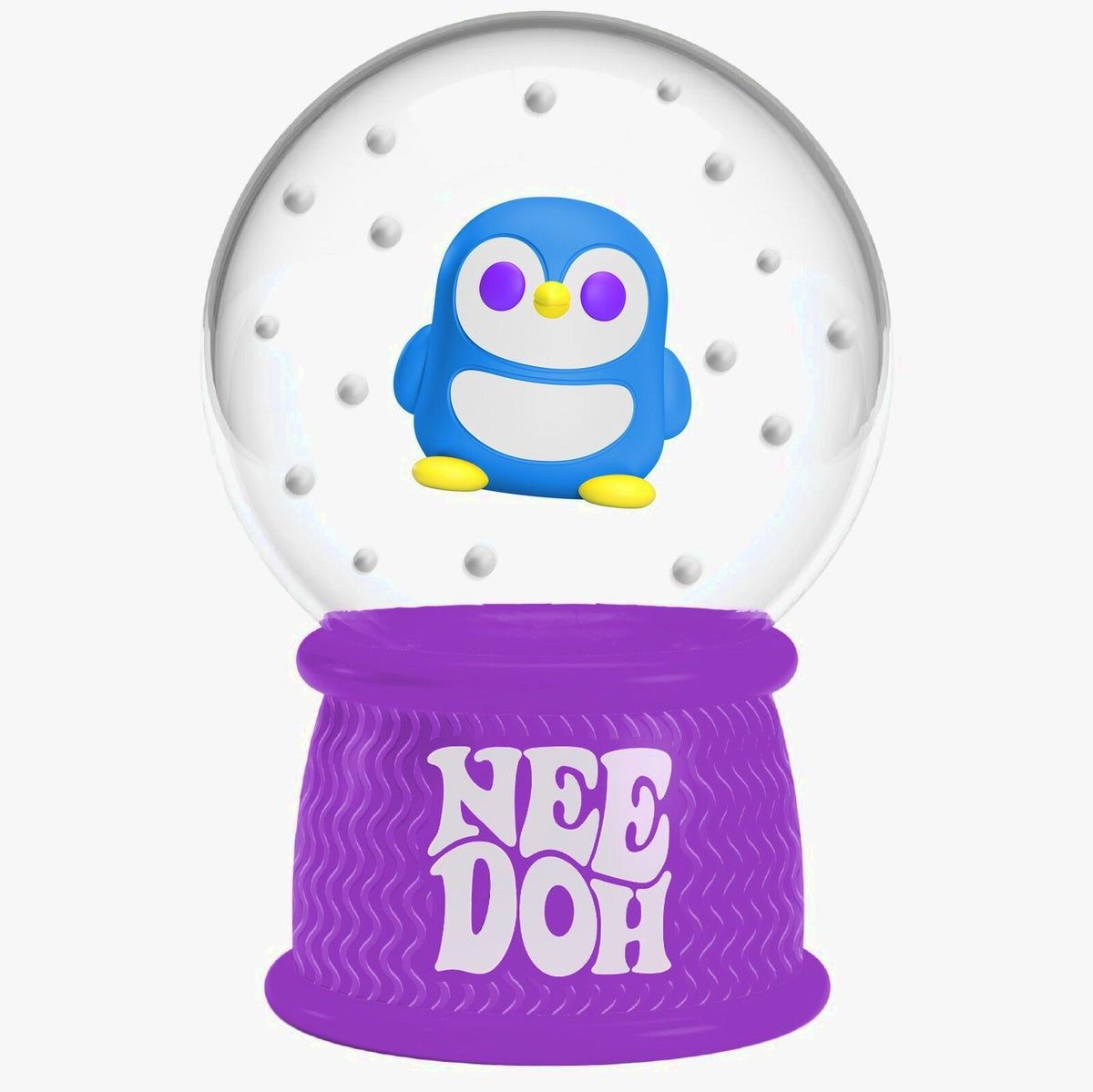 Glow Snow Globe Squeeze Toy