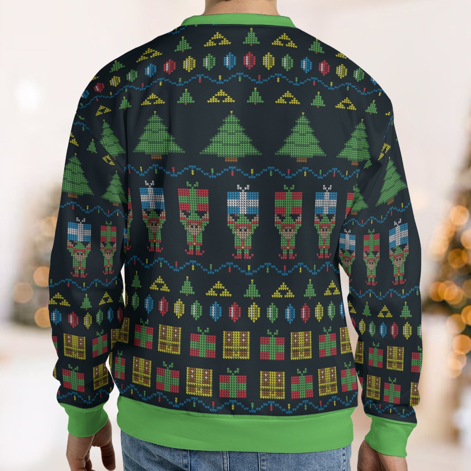 The Legend Of Christmas The Legend of Zelda Ugly Christmas Sweatshirt