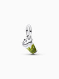 Iced Green Tea Drink Glass Dangle Charm