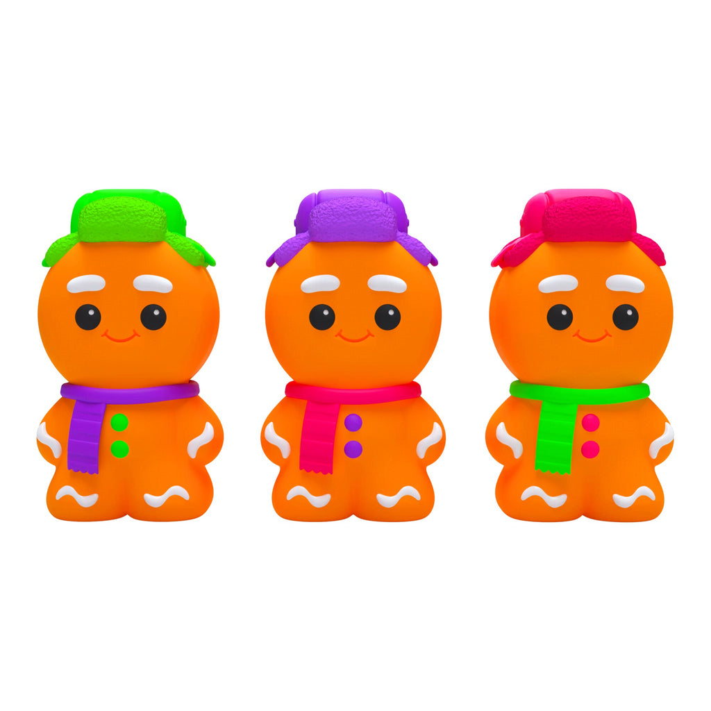 Glow Gingerbread Crunch Squeeze Toy