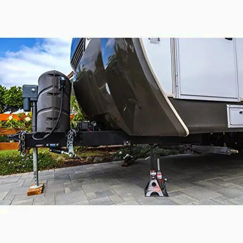 Powerbuilt All-in-One Bottle Jack With Integrated Jack Stands, 3-Ton 6000 lb Load Capacity
