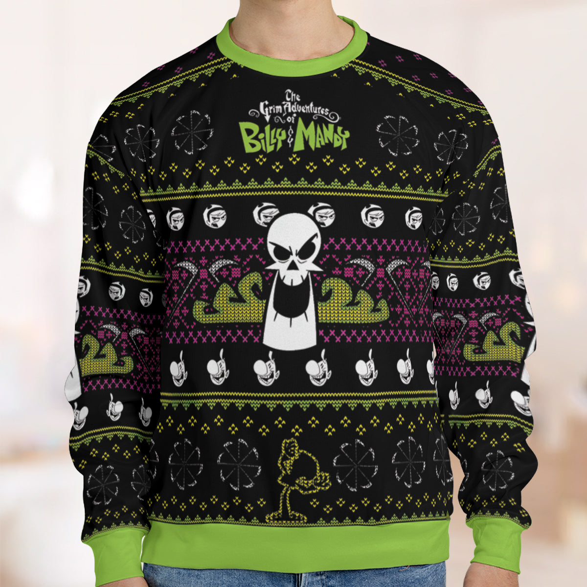 Billy And Mandy Ugly Christmas Sweatshirt