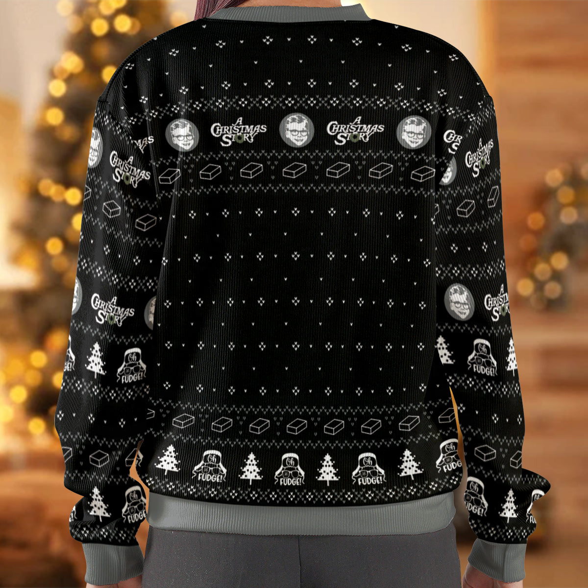 Oh Fudge Ugly Christmas Sweatshirt