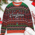 Cowabunga Christmas Teenage Mutant Ninja Turtles Ugly Christmas Sweatshirt