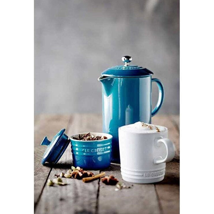 Le Creuset Stoneware French Press - 27 Ounce