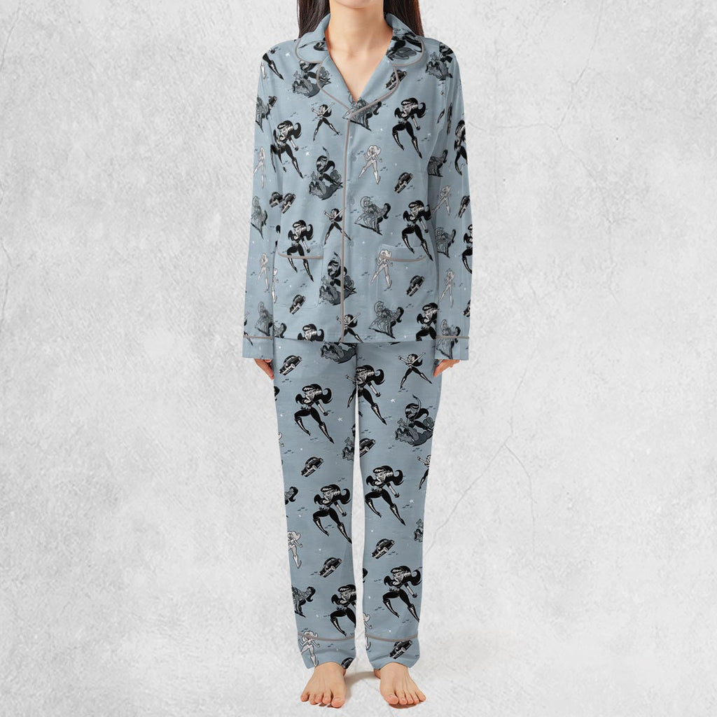 Faster Pussycat Kill Kill Characters Pajamas Set