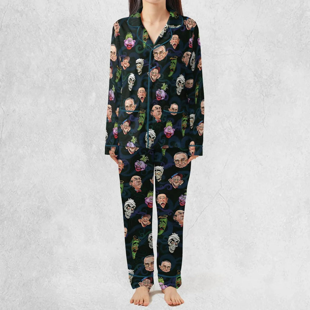 Puppet Comedy Characters Pajamas Set