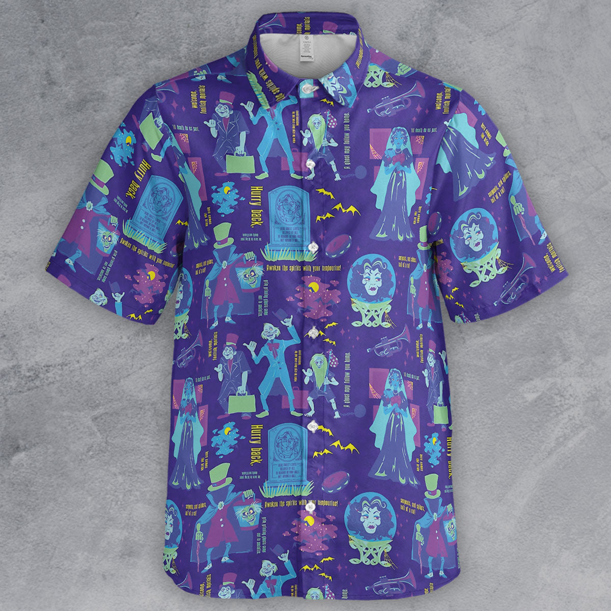 Happy Haunts Journal Haunted Mansion Button Down Shirt