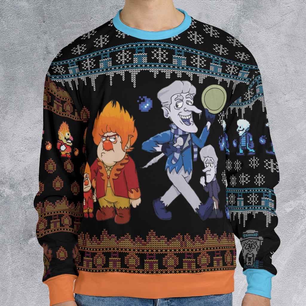 Miser Brothers A Miser Brothers' Christmas Ugly Christmas Sweatshirt
