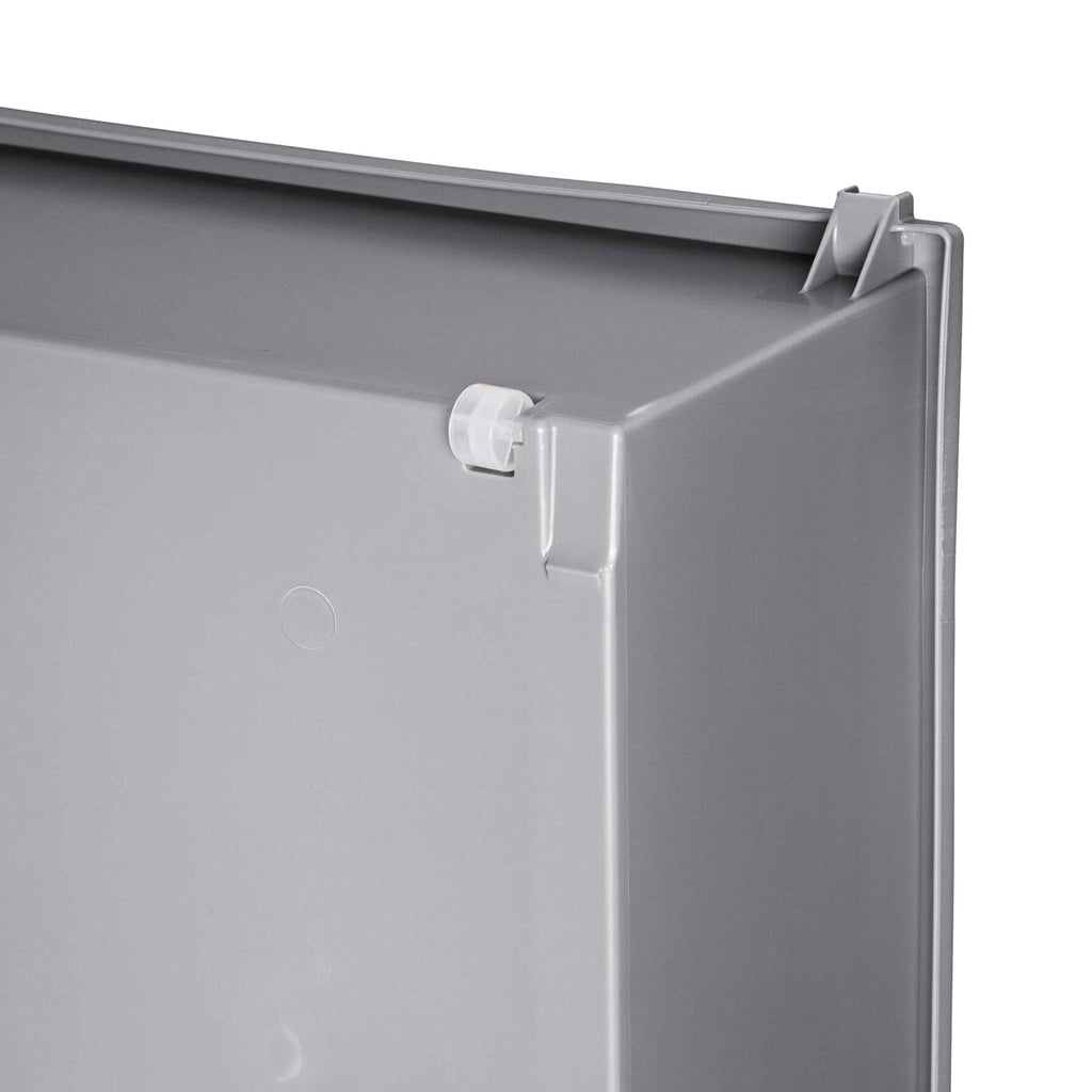 Sterilite Heavy-Duty 4 Drawer Plastic Storage Unit, Flat Gray