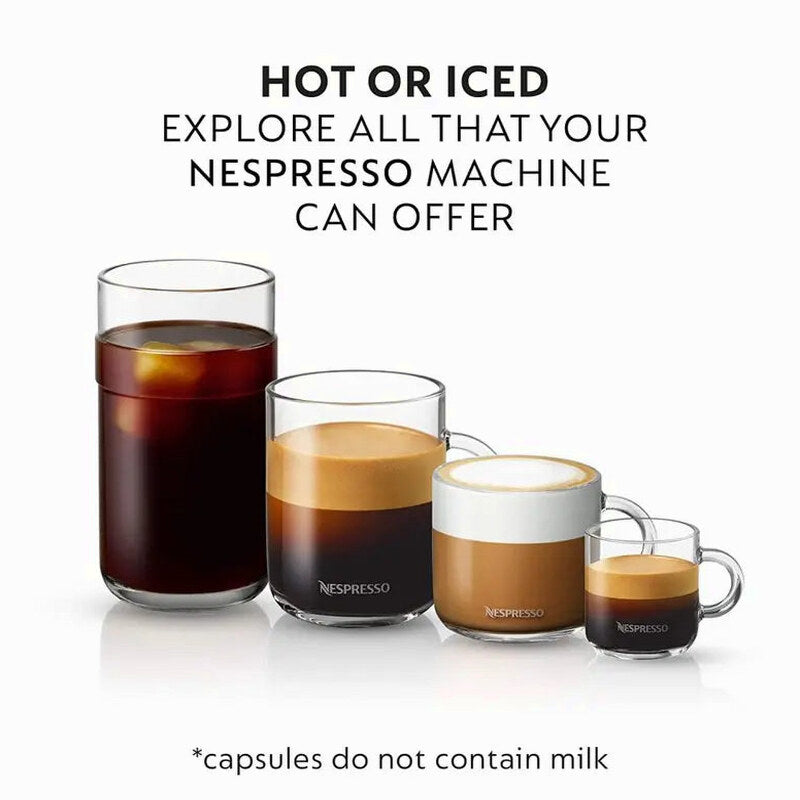 Nespresso Vertuo Melozio Decaffeinato Medium Roast Coffee Capsules, 30 Count