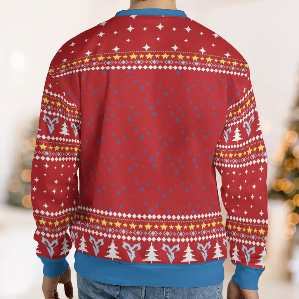 Ho Ho Ho Tidus Laugh Final Fantasy Ugly Christmas Sweatshirt