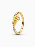 Lily Pad Tiara Ring - Gold