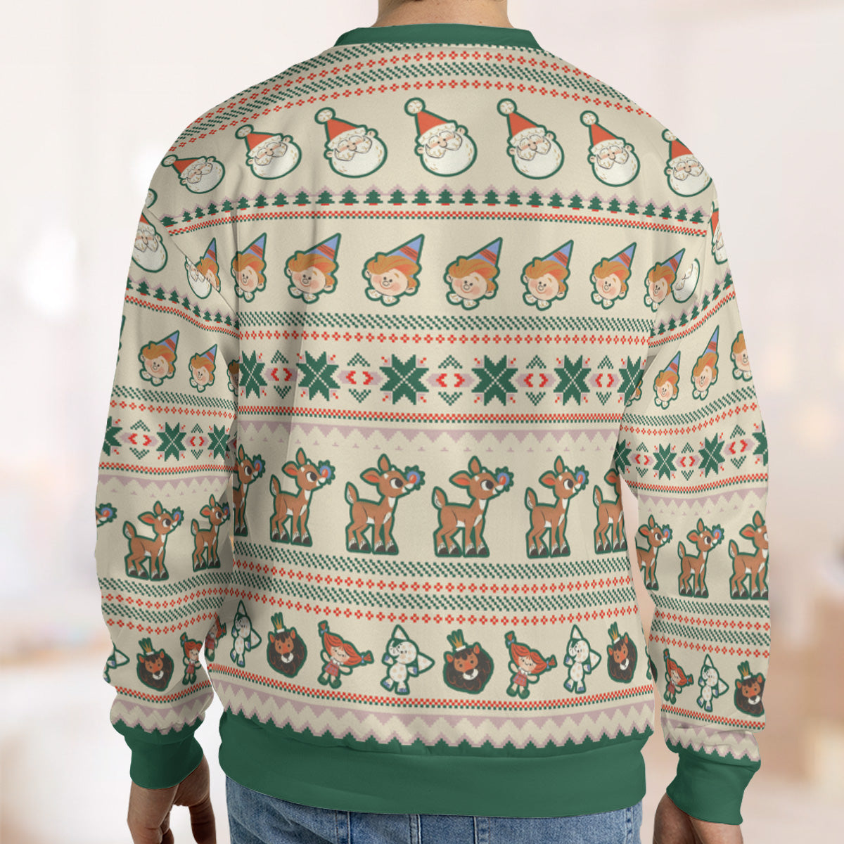 Yukon Cornelius North Pole Ugly Christmas Sweatshirt