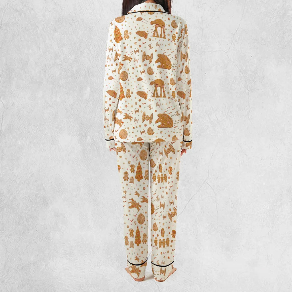 Gingerbread Christmas Star Wars Pajamas Set