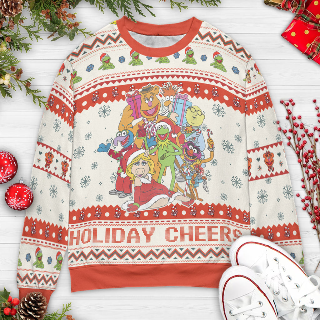 Holiday Cheers The Muppets Ugly Christmas Sweatshirt