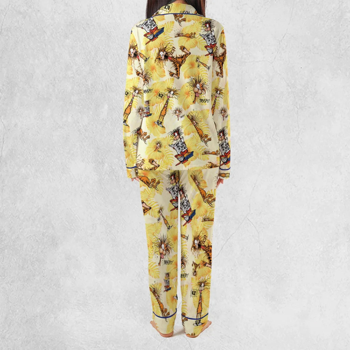 Bill The Cat Bloom County Pajamas Set