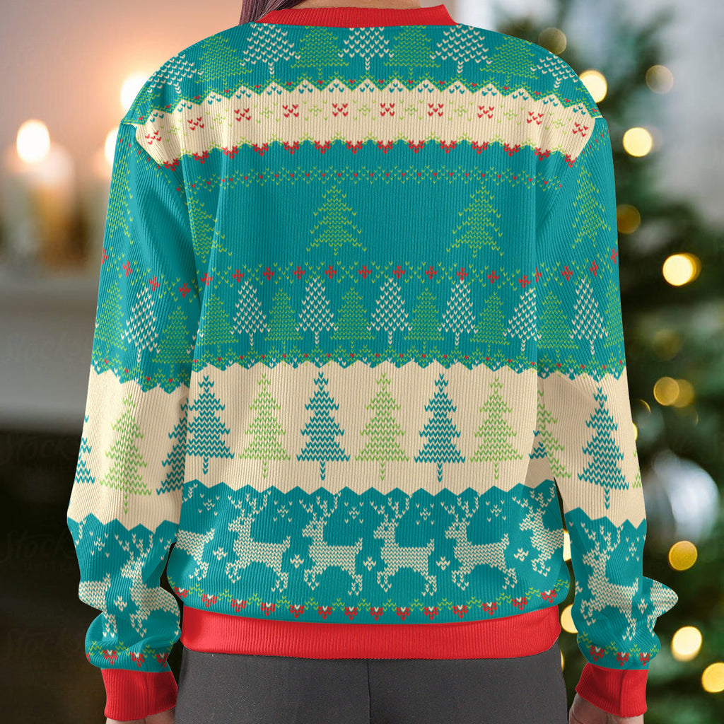 Spirits Bright The Haunted Mansion Ugly Christmas Sweatshirt
