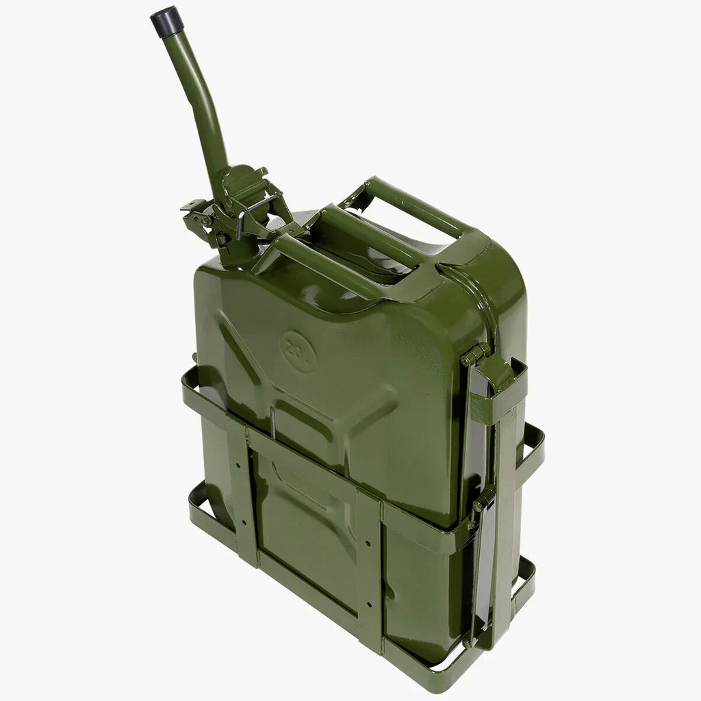 Green Steel Jerry Fuel Can - 20L (5-Gallons)