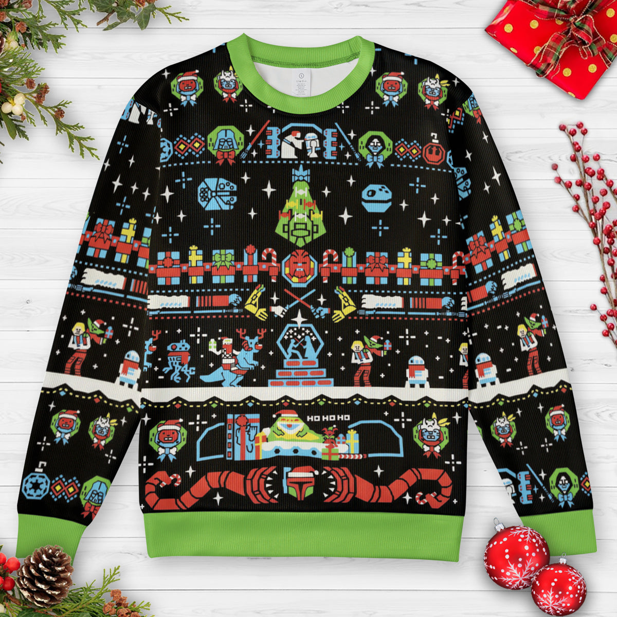 Christmas Wars Characters Ugly Christmas Sweatshirt