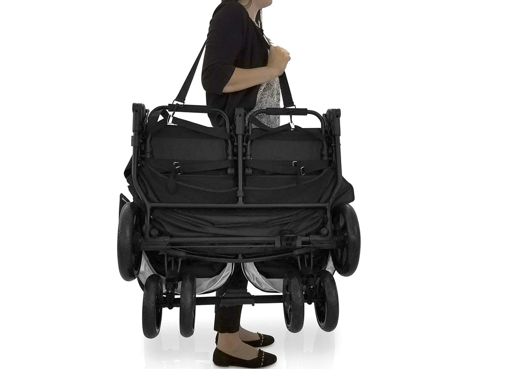 Jeep Destination Ultralight Side x Side Double Stroller, 80 Pounds Total - Destination