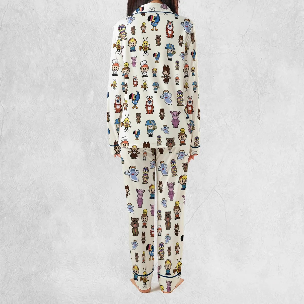 Breakfast Club Cereal Mascot Pajamas Set