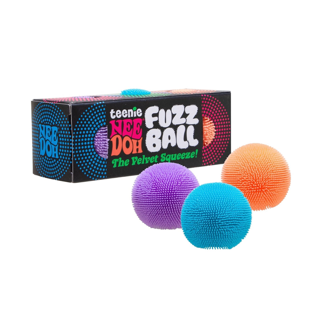 Mini Fuzzy Squeeze Ball Set