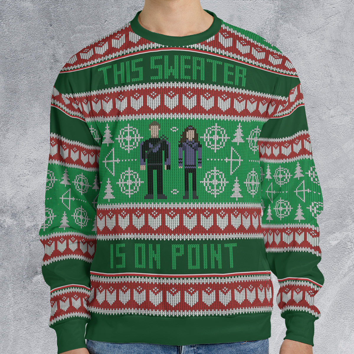 On Point Ugly Christmas Sweatshirt