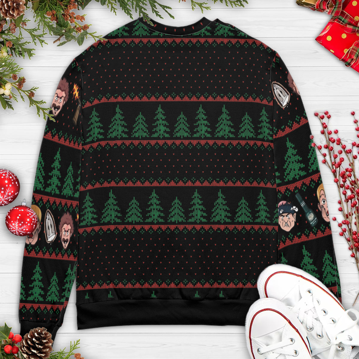 Kevin!!! Home Alone Ugly Christmas Sweatshirt