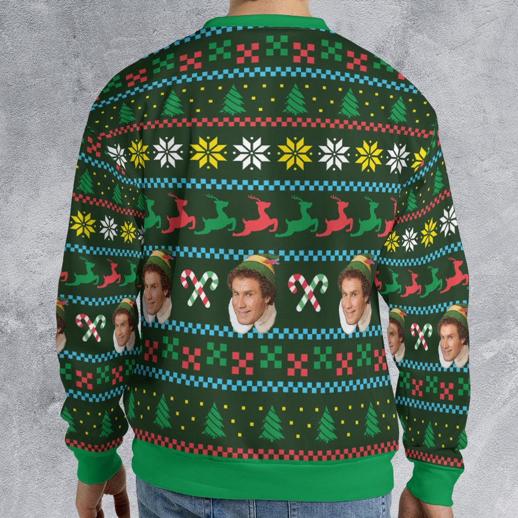 Buddy The Elf Ugly Christmas Sweatshirt
