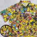 WWF Simpsons Button Down Shirt