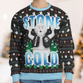 Stone Cold Snowman Rudolph Red Nosed Reindeer Ugly Christmas Sweatshirt