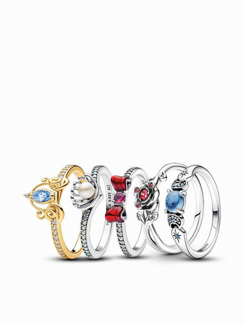 Five-Piece Storybook Character Ring Set