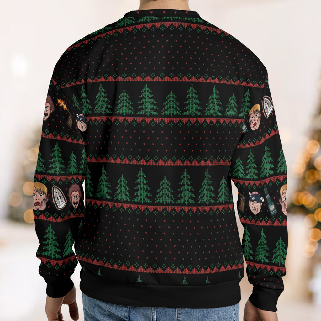 Kevin!!! Home Alone Ugly Christmas Sweatshirt